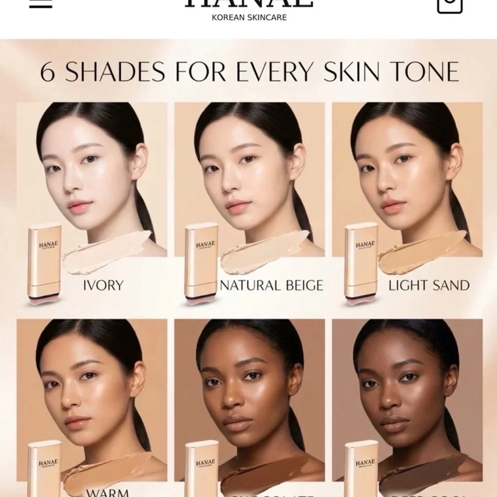 HANAE Korea Skincare Foundation Stick - Light Sand #3